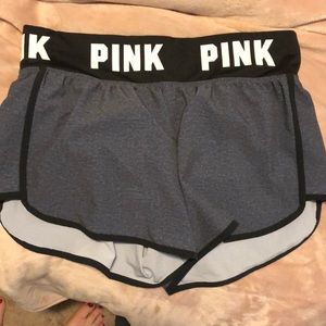 Pink athletic loose shorts